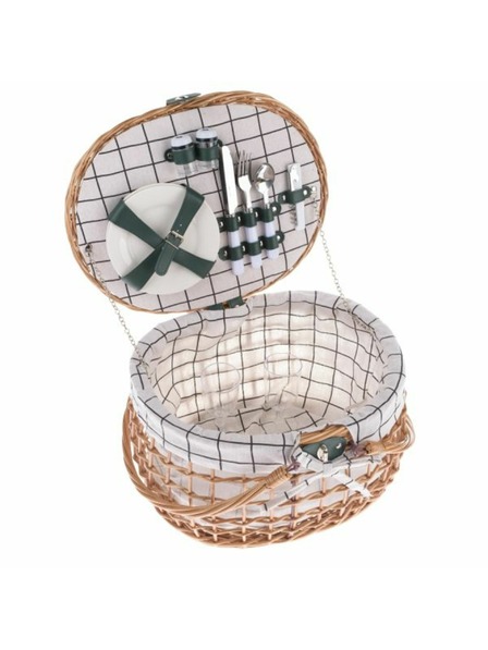 Casa de Engel Плетена кошница за пикник за 2 души, 0/2