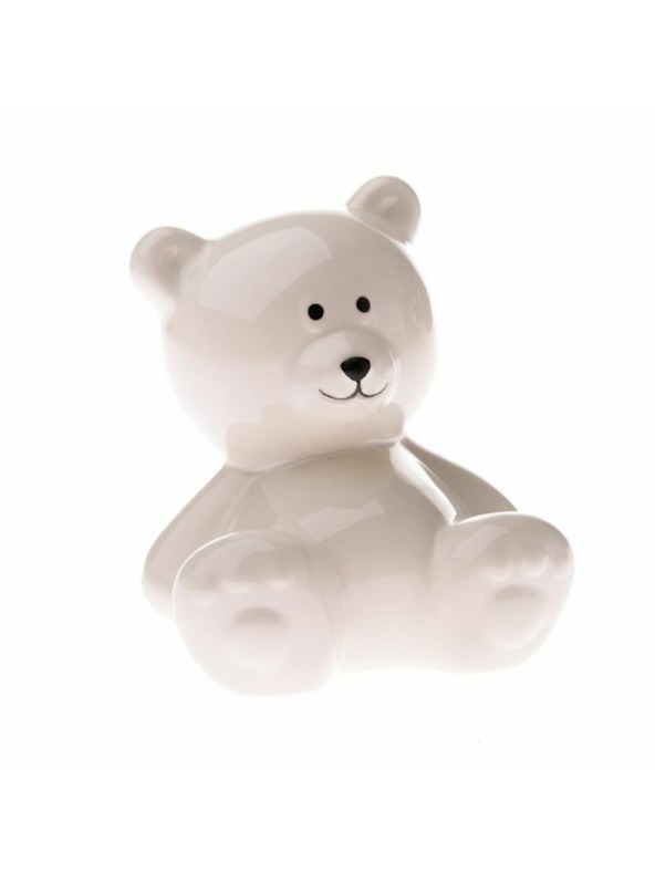 Casa de Engel Керамична касичка - мече, бяла, 0/18