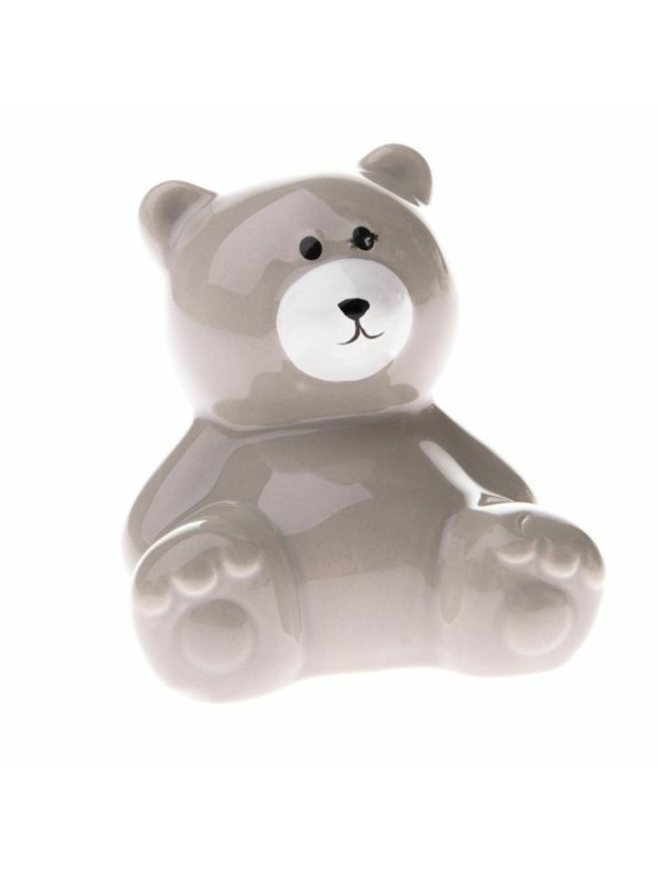 Casa de Engel Керамична касичка - мече, сива, 0/36