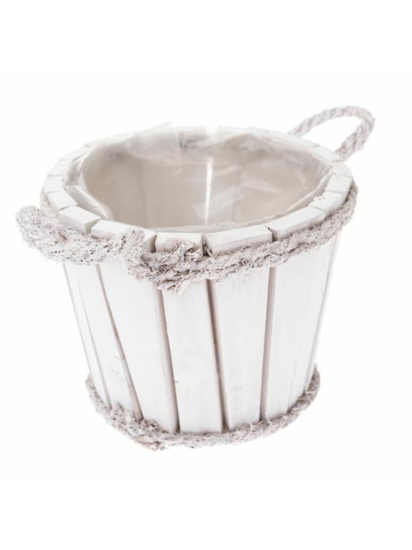 Casa de Engel Дървен кашпо калъф с PVC, 0/40