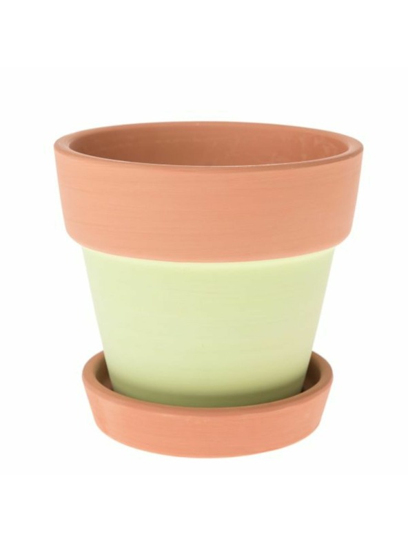 Casa de Engel Керамичен калъф за саксия с подложка, 0/24