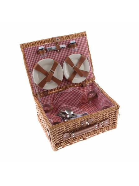 Casa de Engel Ратанов кошница за пикник за 4 души, 0/2