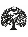 Casa de Engel Дървена декорация за стена - дърво с пеперуди, 0/25