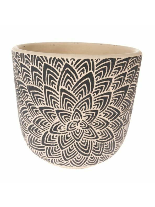 Casa de Engel Бетонов калъф за саксия, 1/8