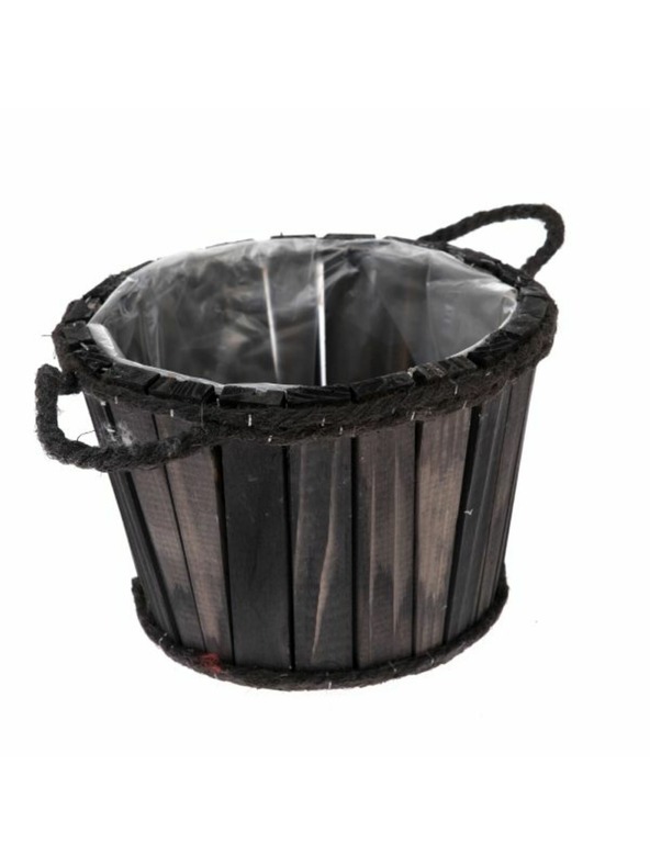 Casa de Engel Дървен кашпо калъф с PVC, 0/40