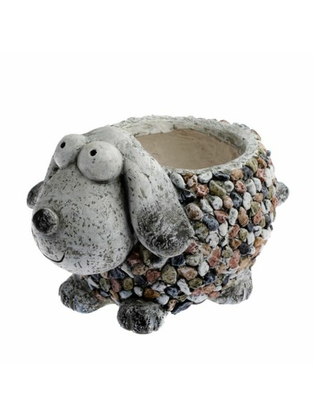 Casa de Engel Градинска саксия - куче (полирезин), 0/2