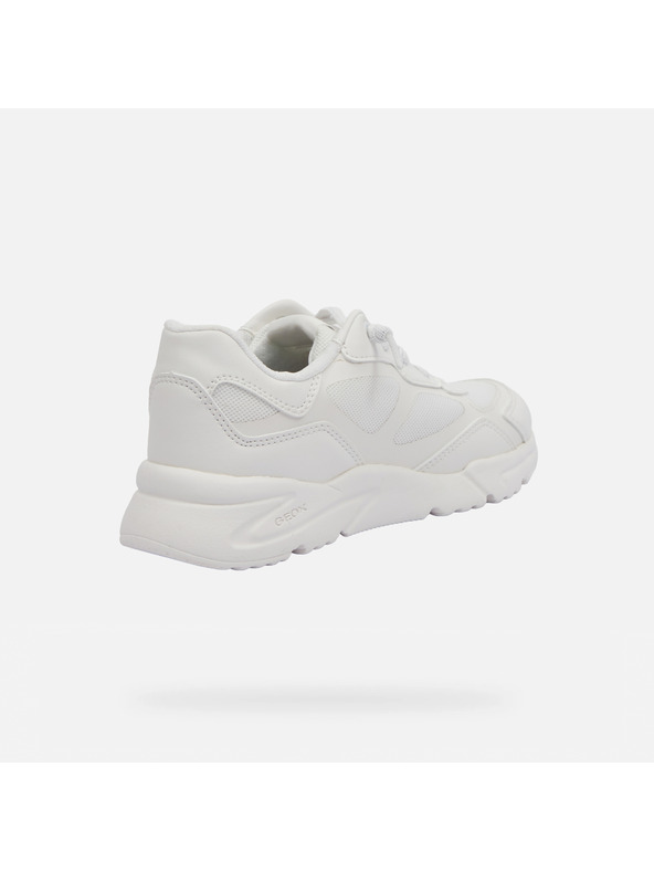 Geox Бели момичешки маратонки Geox Loftus