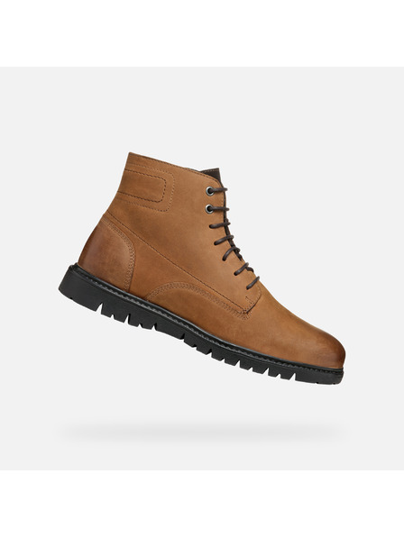 Geox Кафява мъжка високи обувки Geox Ghiacciaio