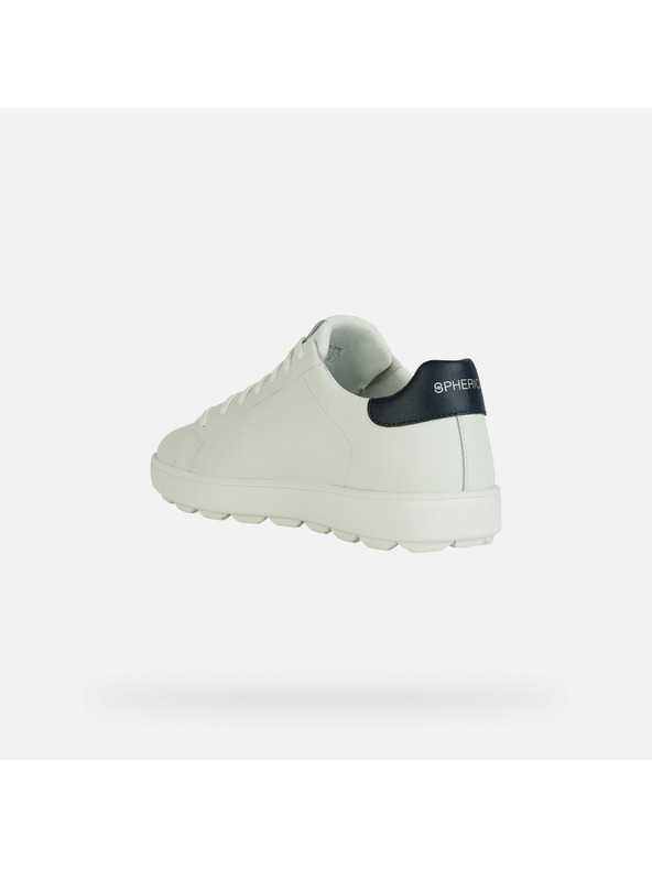 Geox Бели мъжки маратонки Geox Spherica ECUB-1