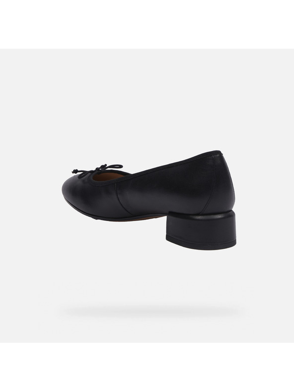 Geox Черни дамски обувки с висок ток Geox Floretia