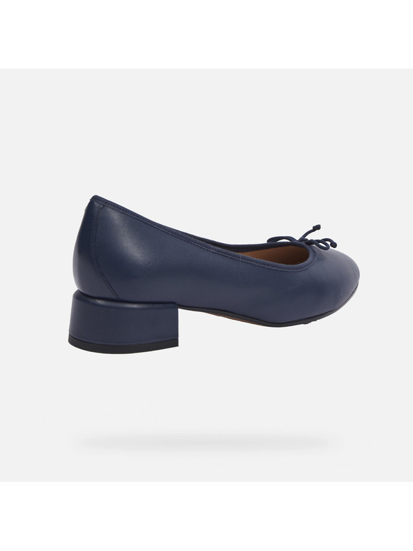 Geox Тъмносини дамски обувки с висок ток Geox Floretia