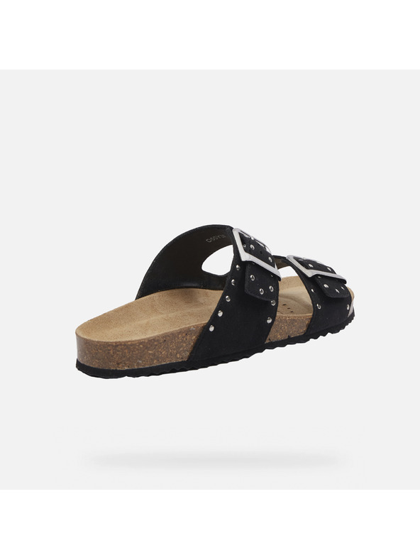 Geox Черни дамски чехли Geox Brionia R