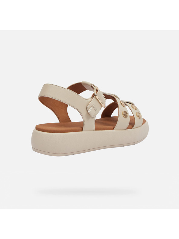 Geox Кремави дамски сандали Geox Camalei