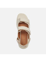 Geox Кремави дамски сандали Geox Spherica EC4.1 S