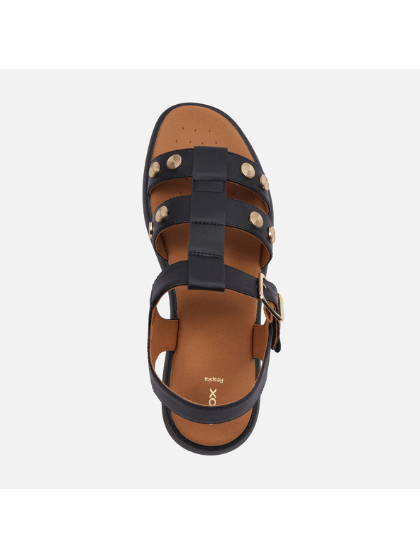 Geox Черни дамски сандали Geox Camalei