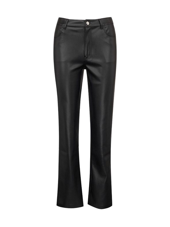 Orsay Кафяв дамски панталон от изкуствена кожа ORSAY