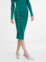 Orsay Зелена дамска пола с ръкав ORSAY