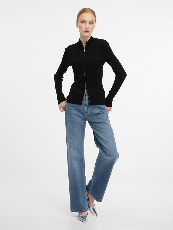 Orsay Черна дамска жилетка ORSAY