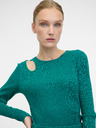 Orsay Зелен дамски пуловер с дълъг ръкав ORSAY
