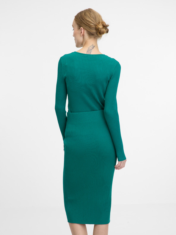 Orsay Зелен дамски пуловер с дълъг ръкав ORSAY