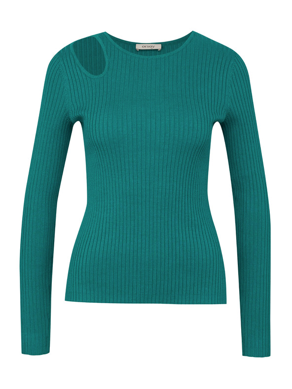 Orsay Зелен дамски пуловер с дълъг ръкав ORSAY