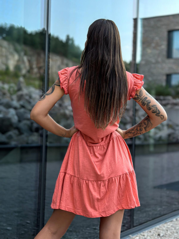 Edoti Дамска мини рокля DLR106 - розова OTHER