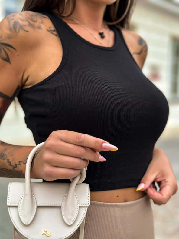 Edoti Дамска тениска без печат SLR087 - червена OTHER