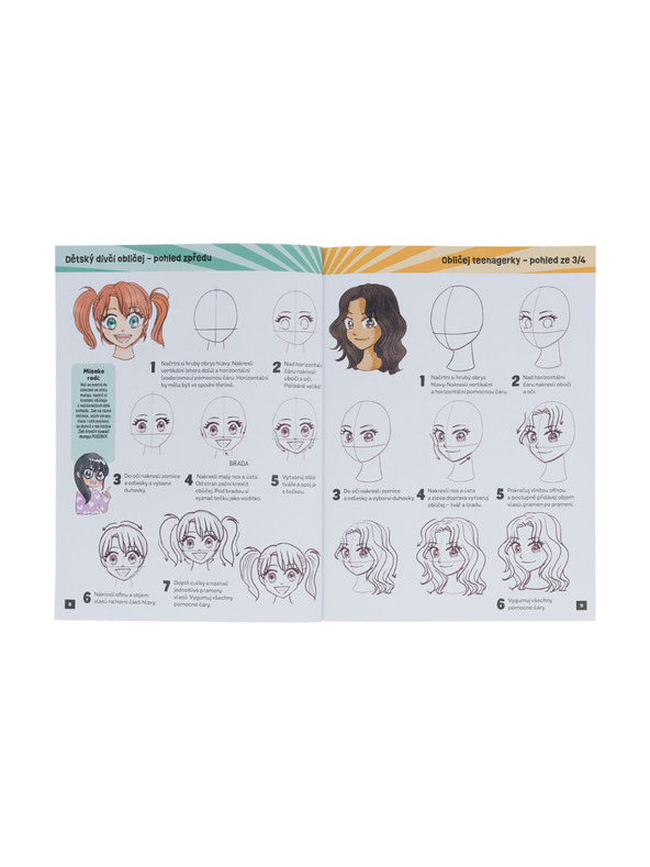 BAAGL  Как да рисуваме KAWAII МАНГА: МОДА – Стъпка по стъпка с MISAKO