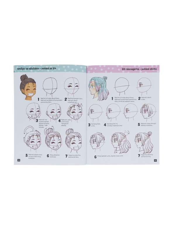 BAAGL  Как да рисуваме KAWAII МАНГА: МОДА – Стъпка по стъпка с MISAKO