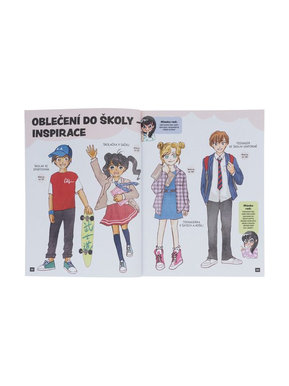 BAAGL  Как да рисуваме KAWAII МАНГА: МОДА – Стъпка по стъпка с MISAKO