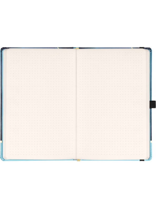 BAAGL  NOTIQUE Тетрадка Алфонс Муха – Луна, на точки, 13 x 21 см