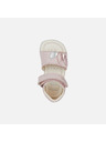 Geox Светлорозови момичешки сандали Geox Alul