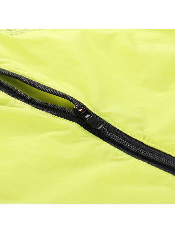 ALPINE PRO Детско ултралеко яке с DWR обработка ALPINE PRO SPINO 2 неоново жълто