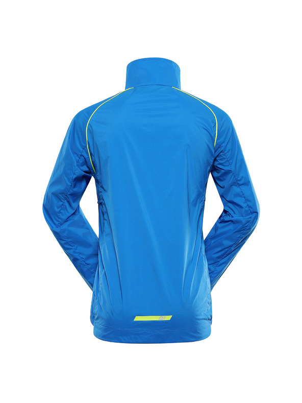 ALPINE PRO Детско ултралеко яке с DWR обработка ALPINE PRO SPINO 2 електрическо синьо лимонада
