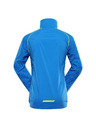 ALPINE PRO Детско ултралеко яке с DWR обработка ALPINE PRO SPINO 2 електрическо синьо лимонада