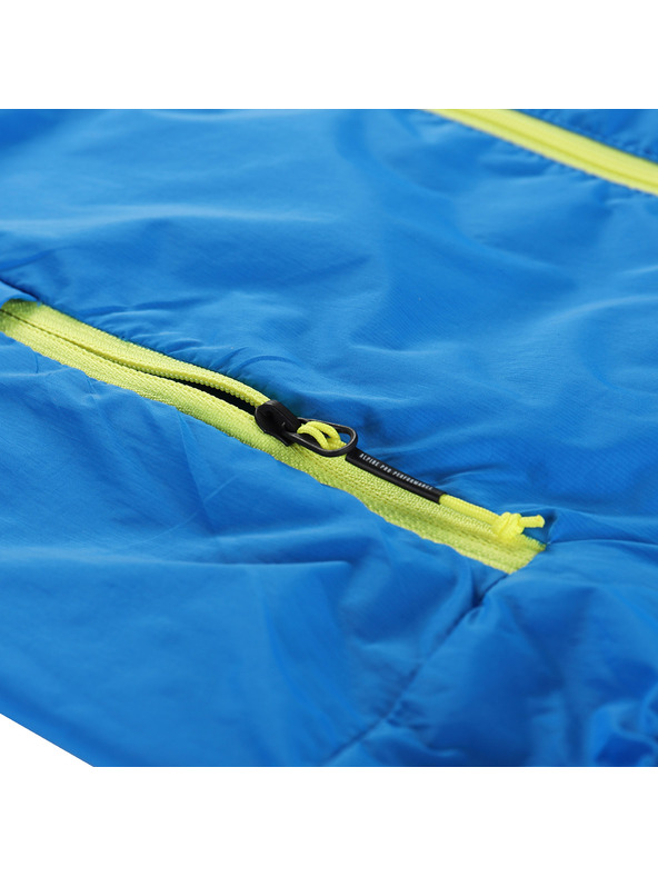 ALPINE PRO Детско ултралеко яке с DWR обработка ALPINE PRO SPINO 2 електрическо синьо лимонада