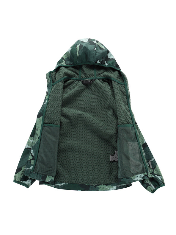 ALPINE PRO Детско софтшел яке с мембрана ALPINE PRO EZORO мирта вариант pa