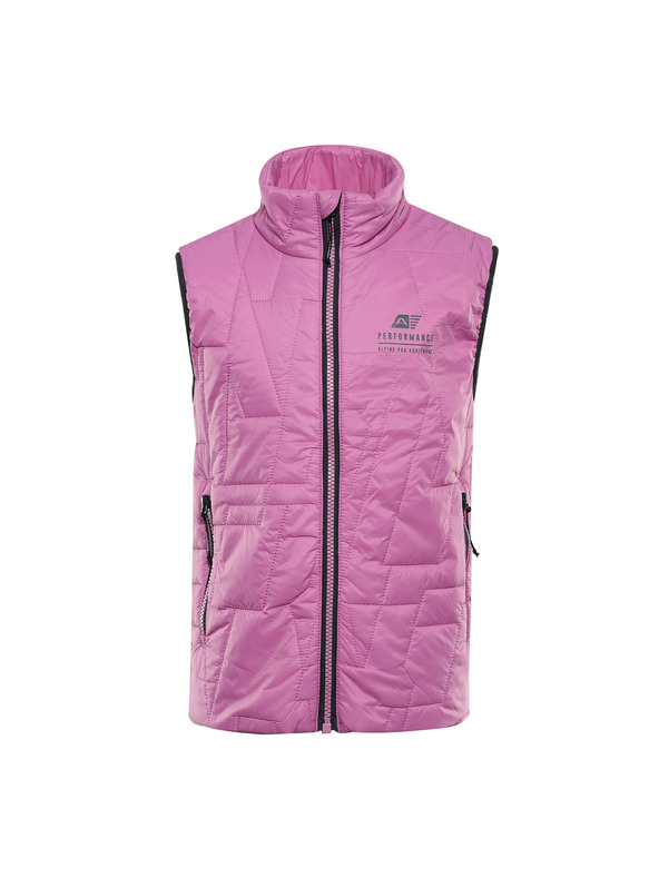 ALPINE PRO Детска свръхлека водоустойчива жилетка ALPINE PRO BERFO cyclamen