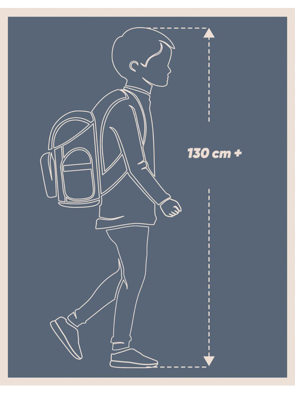 BAAGL  BAAGL Ученическа раница Core Лава