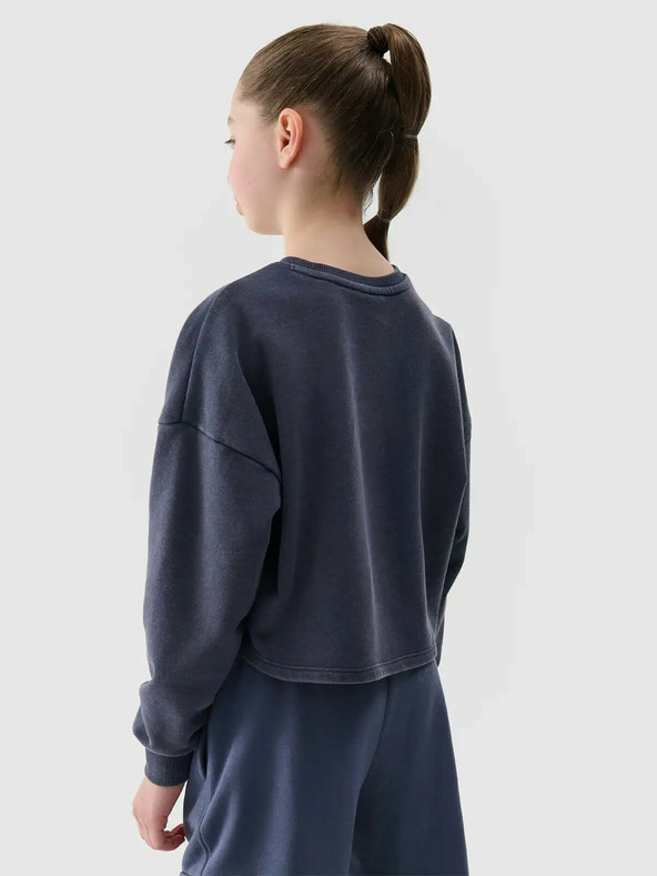 4F Момичешки скъсен суитшърт 4F