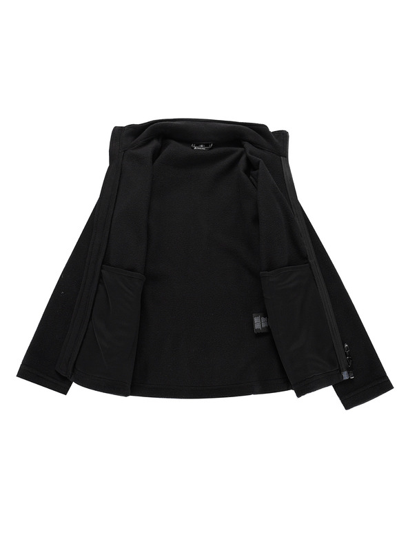 ALPINE PRO Детски поларен суитшърт ALPINE PRO SIUSO 2 black