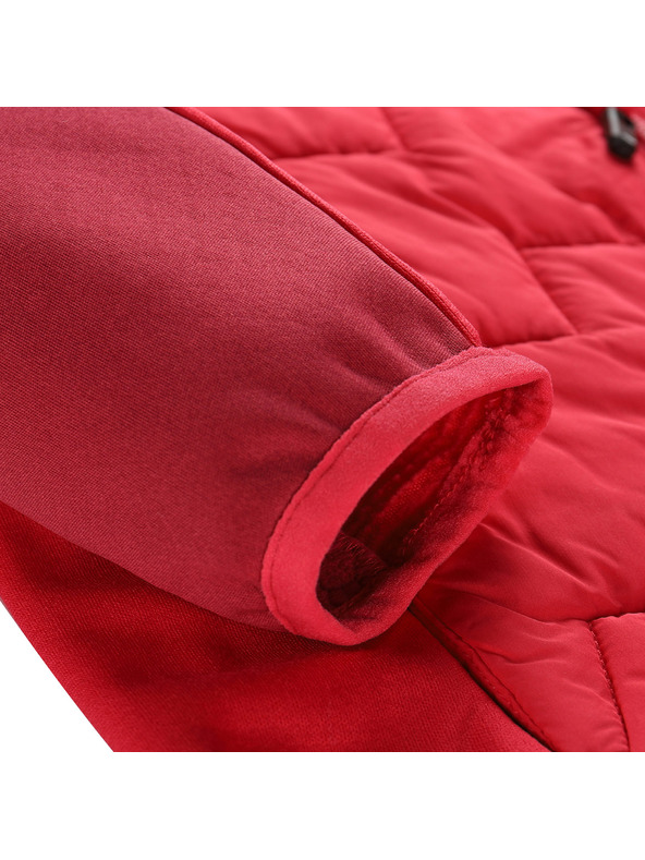 ALPINE PRO Детски суитшърт с мерино вата ALPINE PRO JORWO raspberry