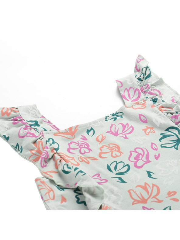 ALPINE PRO Детска лятна рокля ALPINE PRO EDANO pale aqua вариант pe