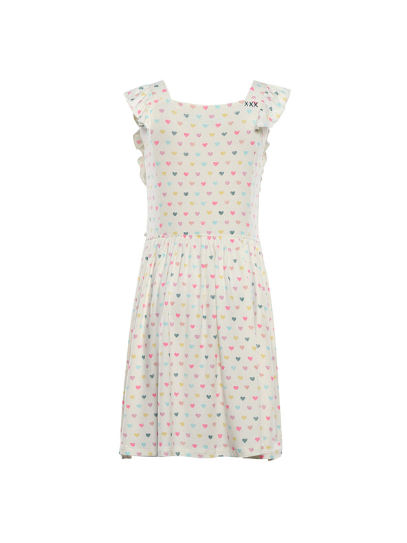 ALPINE PRO Детска лятна рокля ALPINE PRO EDANO creme вариант pc