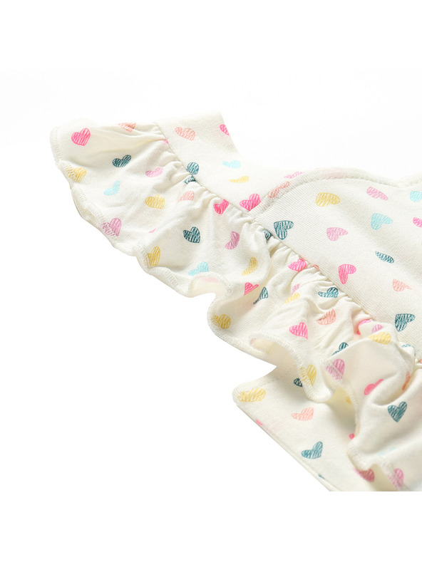 ALPINE PRO Детска лятна рокля ALPINE PRO EDANO creme вариант pc