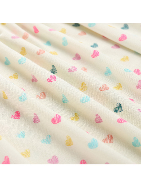 ALPINE PRO Детска лятна рокля ALPINE PRO EDANO creme вариант pc