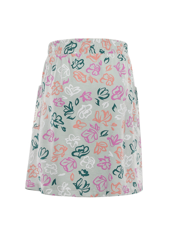 ALPINE PRO Детска лятна пола ALPINE PRO REWO pale aqua вариант pe