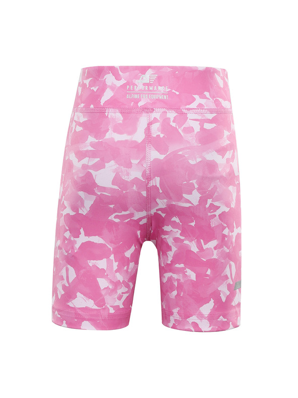 ALPINE PRO Детски къси бързосъхнещи клинове ALPINE PRO ELO neon pink вариант pb