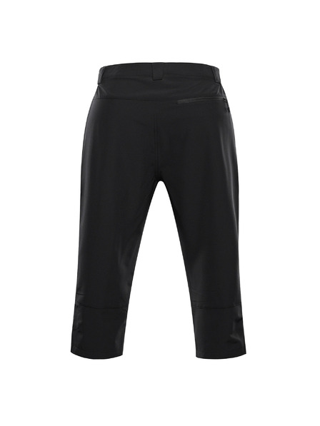 ALPINE PRO Мъжки софтшел капри панталони ALPINE PRO WEDER 2 black