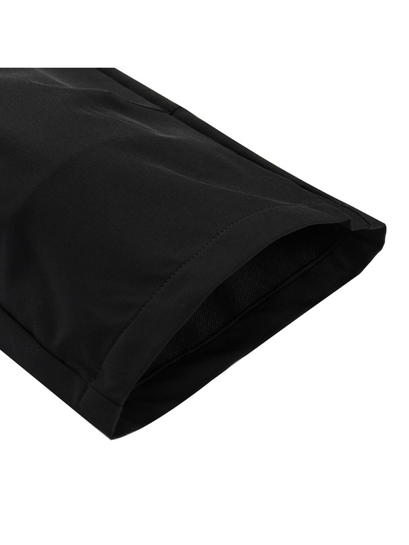 ALPINE PRO Мъжки софтшел капри панталони ALPINE PRO WEDER 2 black
